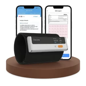 Wireless ArmFit Blood Pressure Monitor with ECG Function